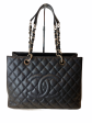 Chanel Black Caviar Leather “GST” with Silvertone Hardware - As Seen on Instagram 28 02 21 Supply