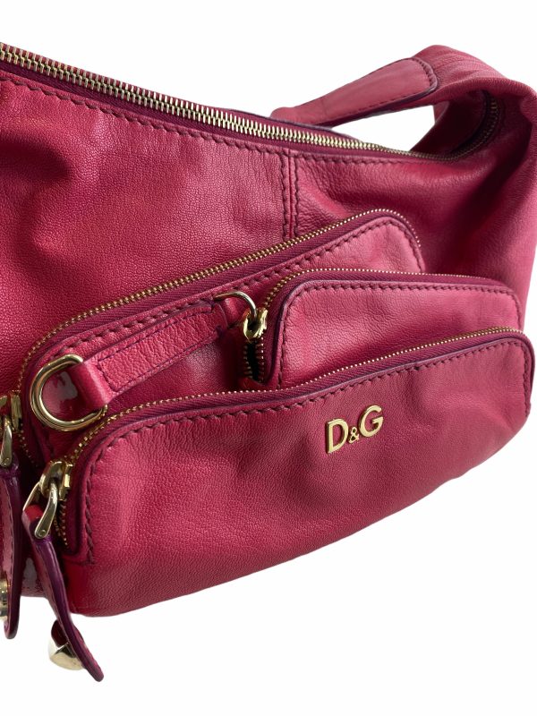 Dolce & Gabbana Pink Leather Handbag - as-is, see description For Sale