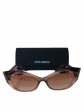 Dolce & Gabbana Pink Resin Cateye Sunglasses Sale