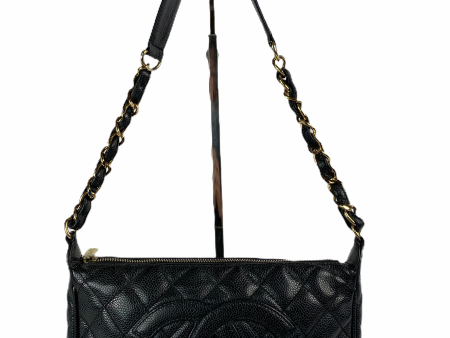 Chanel Black Caviar Leather Shoulder Bag - As Seen on Instagram 26 08 2020 Online Sale