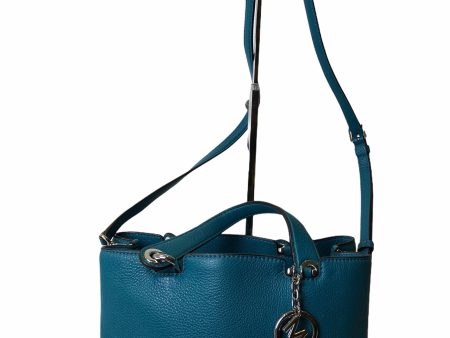 Michael Kors Turquoise Leather Crossbody - As seen on Instagram 17 01 21 Cheap