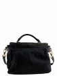 Marc by Marc Jacobs Black Denim and Leather Satchel For Cheap