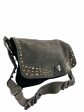 Zadig & Voltaire Grey & Black Suede Crossbody - As seen on Instagram 18 04 21 For Sale