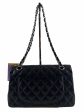 Chanel Small Black Quilted Caviar Leather Double Flap For Sale