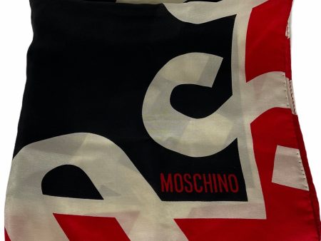 Moschino Mini Print Silk Scarf - As seen on Instagram 11 04 21 on Sale