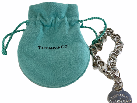 Tiffany & Co Sterling Silver Heart ID Tag Bracelet €169 Some Tarnishing - As seen on Instagram Hot on Sale