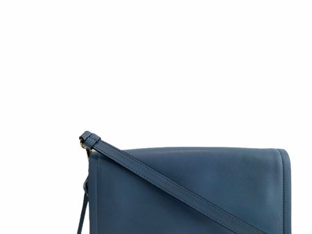 Prada Baby Blue Leather Crossbody Online Sale