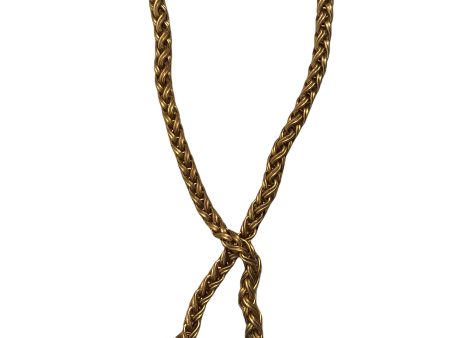 Yves Saint Laurent Gold Tone Necklace Sale