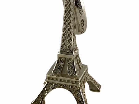 Tiffany & Co Sterling Silver Eiffel Tower Charm - As seen on Instagram 28 03 21 Online now