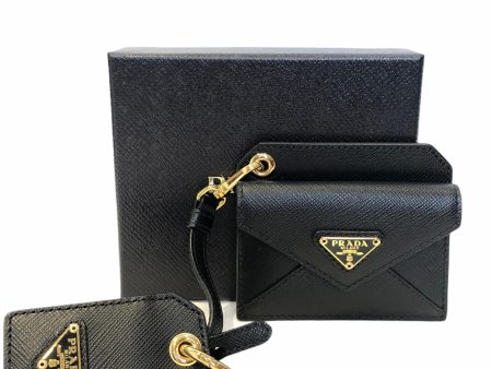 Prada Black Leather Card Holder - As Seen on Instagram 29 10 2020 Online