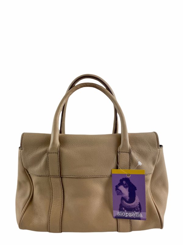 Mulberry Cream Leather Small  Heritage Bayswater  Tote Sale