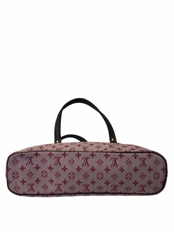 Louis Vuitton Cerise  Lucille  PM Leather & Fabric Tote Online now