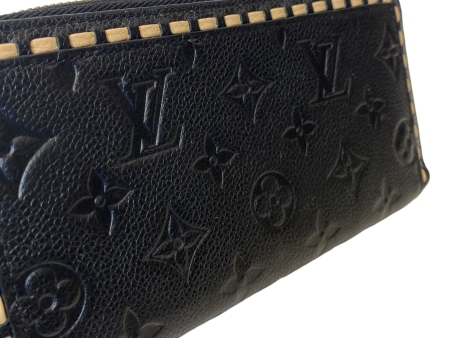 Louis Vuitton Black Empreinte Leather Wallet - as seen on Instagram 13 01 21 For Discount