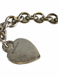 Tiffany & Co Sterling Silver Plain Heart Bracelet Online now