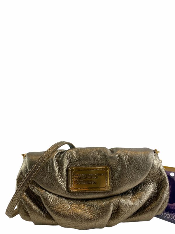 Marc by Marc Jacobs Gold Leather Crossbody Online Sale