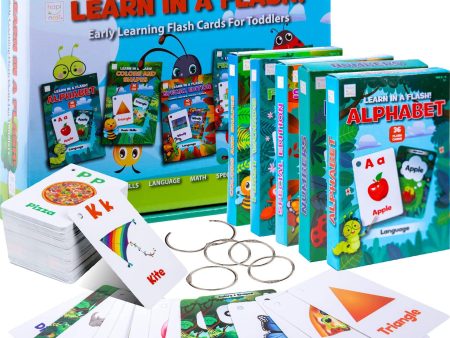 Hapinest Early Learning Flash Cards For Toddlers Supply