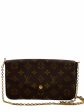 Louis Vuitton “Felicie” Pochette Canvas Monogram Chain Bag Fashion