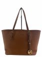 Michael Kors Tan Leather Jet Set Tote Online