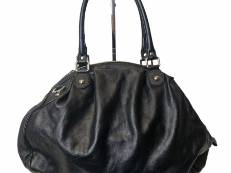 Gucci Black Leather Tote - As seen on Instagram 20 01 22 Online