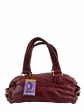 Marc by Marc Jacobs Burgundy Leather Tote on Sale