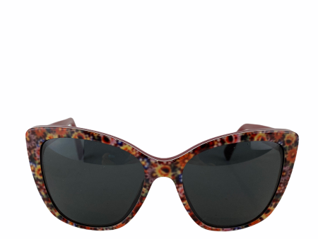 Dolce & Gabbana Multi-colour Speckled Sunglasses - As seen on Instagram 17 03 21 Cheap