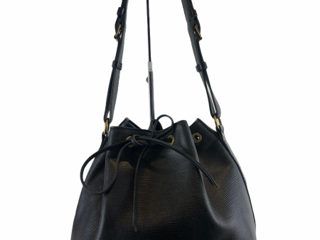 Louis Vuitton Vintage Black Epi Leather  Noe  Bucket Bag - As seen on Instagram 31 03 21 For Discount