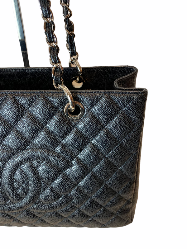 Chanel Black Caviar Leather “GST” with Silvertone Hardware - As Seen on Instagram 28 02 21 Supply