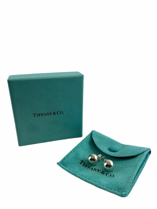 Tiffany & Co Sterling Silver Stud Earrings on Sale