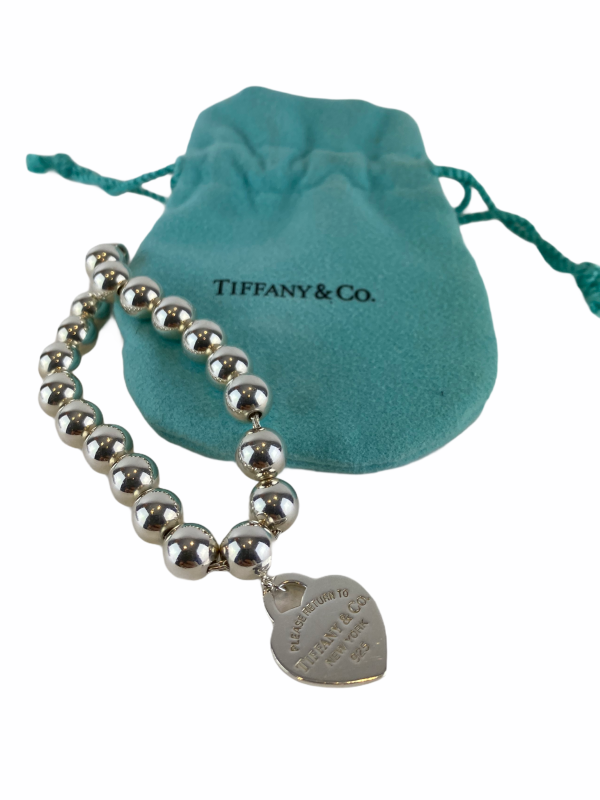 Tiffany and Co. Sterling Silver ID Tag Bracelet - As seen on instagram 17 03 21 Fashion