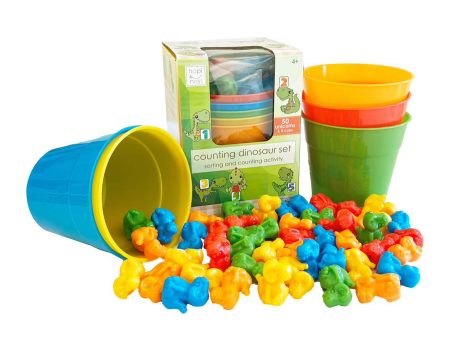 Pre-School Learning Toys: Counting Dinosaurs Hot on Sale