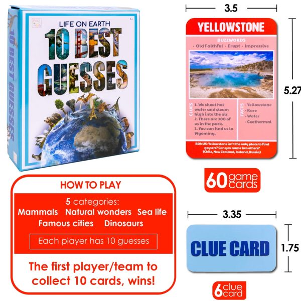 10 Best Guesses Card Game Discount