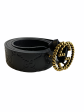 Gucci Black  GG  Bauble Belt - As Seen on Instagram 21 03 21 For Sale