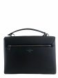 Louis Vuitton Black Calf Leather “Mylockme” Crossbody Satchal For Discount