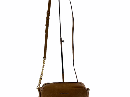 Michael Kors Tan Leather Crossbody - As seen on Instagram 17 03 21 Supply