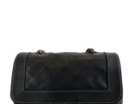 Chanel Black Caviar Leather Crossbody Discount