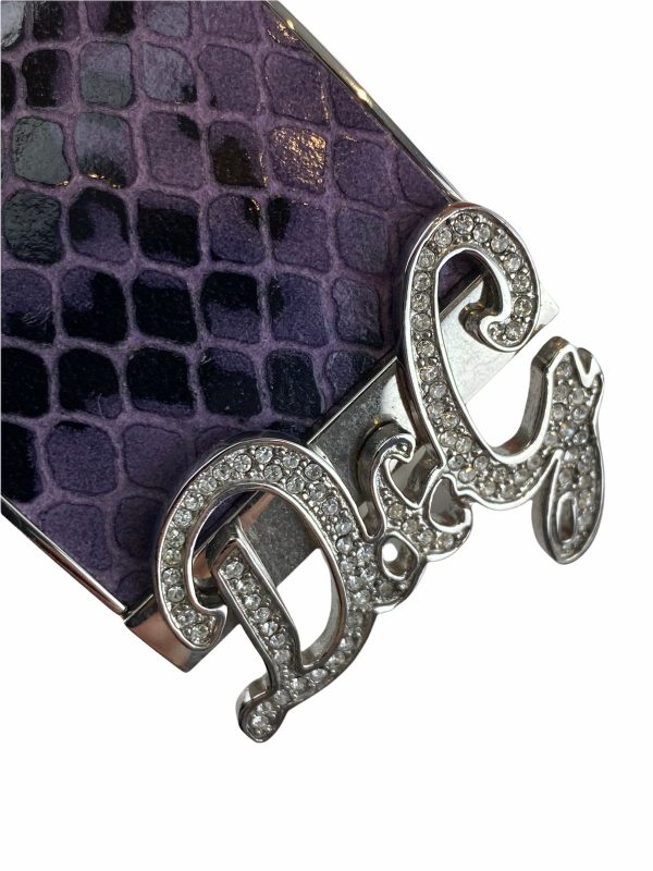 Dolce & Gabbana Purple Cuff  Bracelet Online