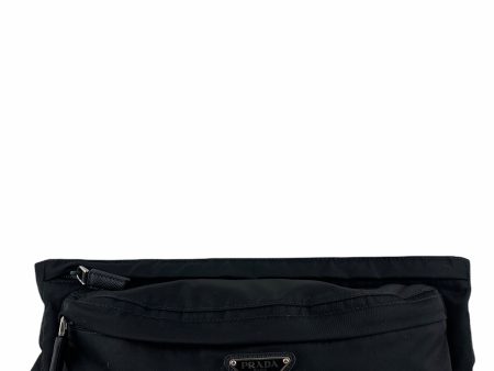 Prada Black Nylon Bum Bag Crossbody Discount