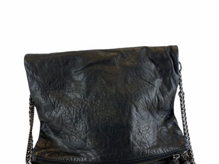 Zadig & Voltaire Black Envelope Leather Crossbody  Shoulder bag - As seen on Instagram 18 04 21 For Cheap