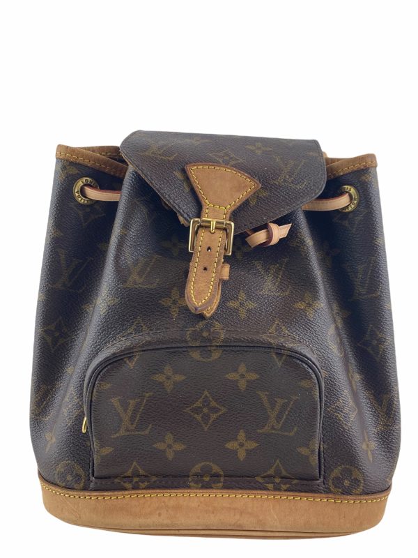 Louis Vuitton Vintage Monogram Canvas “Montsouris” Backpack Supply