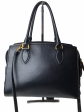 Prada  Cameo  Black Glazed Calfskin Leather Crossbody Tote - As Seen on Instagram 14 02 21 Supply