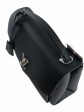 Louis Vuitton Black Calf Leather “Mylockme” Crossbody Satchal For Discount