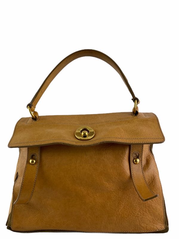 Yves Saint Laurent Tan Leather Bag Sale