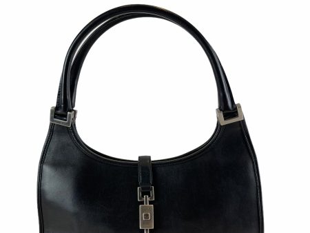 Gucci Vintage Black Leather Tote - As seen on Instagram Online Hot Sale