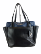 Diane Von Furstenberg Black & Blue Leather Tote - As seen on Instagram 11 04 21 on Sale