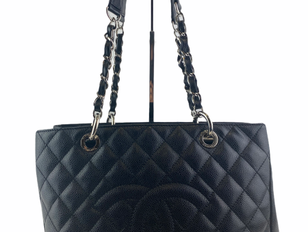 Chanel Black Caviar Leather  GST  For Cheap