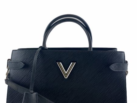 Louis Vuitton Black Epi Leather Twist Tote For Cheap