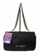 Moschino Black Canvas Shoulder Bag - As Seen on Instagram 9 12 20 Hot on Sale