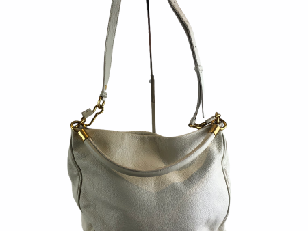 Marc by Marc Jacobs Cream Leather Shoulder Bag- As seen on Instagram 07 04 21 Online now