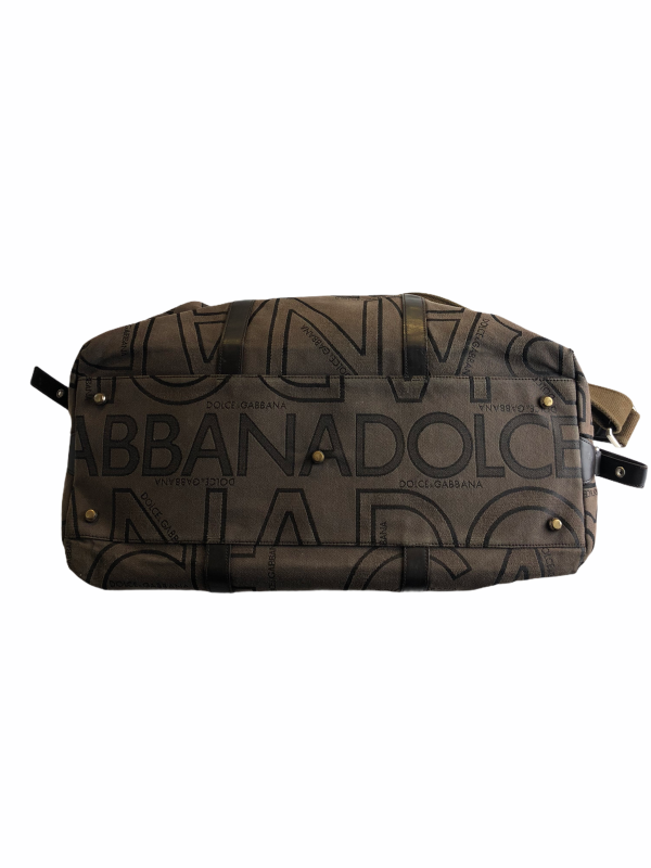 Dolce & Gabbana Brown Canvas Luggage Tote - As seen on instagram 17 03 21 Discount