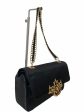 Moschino Black Canvas Shoulder Bag - As Seen on Instagram 9 12 20 Hot on Sale